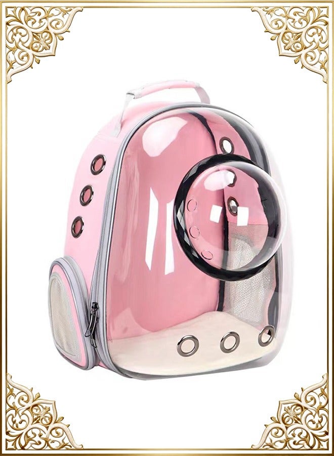 كيلا حقيبة ظهر لحمل القطط وكبسولة الفضاء، حقيبة حمل للكلاب الصغيرة والمتوسطة، حقيبة ظهر للكلاب للتنزه - Image 1